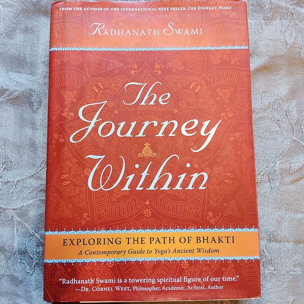 The Journey Within by Radhanath Swami, Hardcover, Used